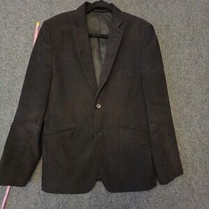 Madison Avenue Blazer Sport Coat Mens 48 Brown Corduroy Casual Jacket Fall
